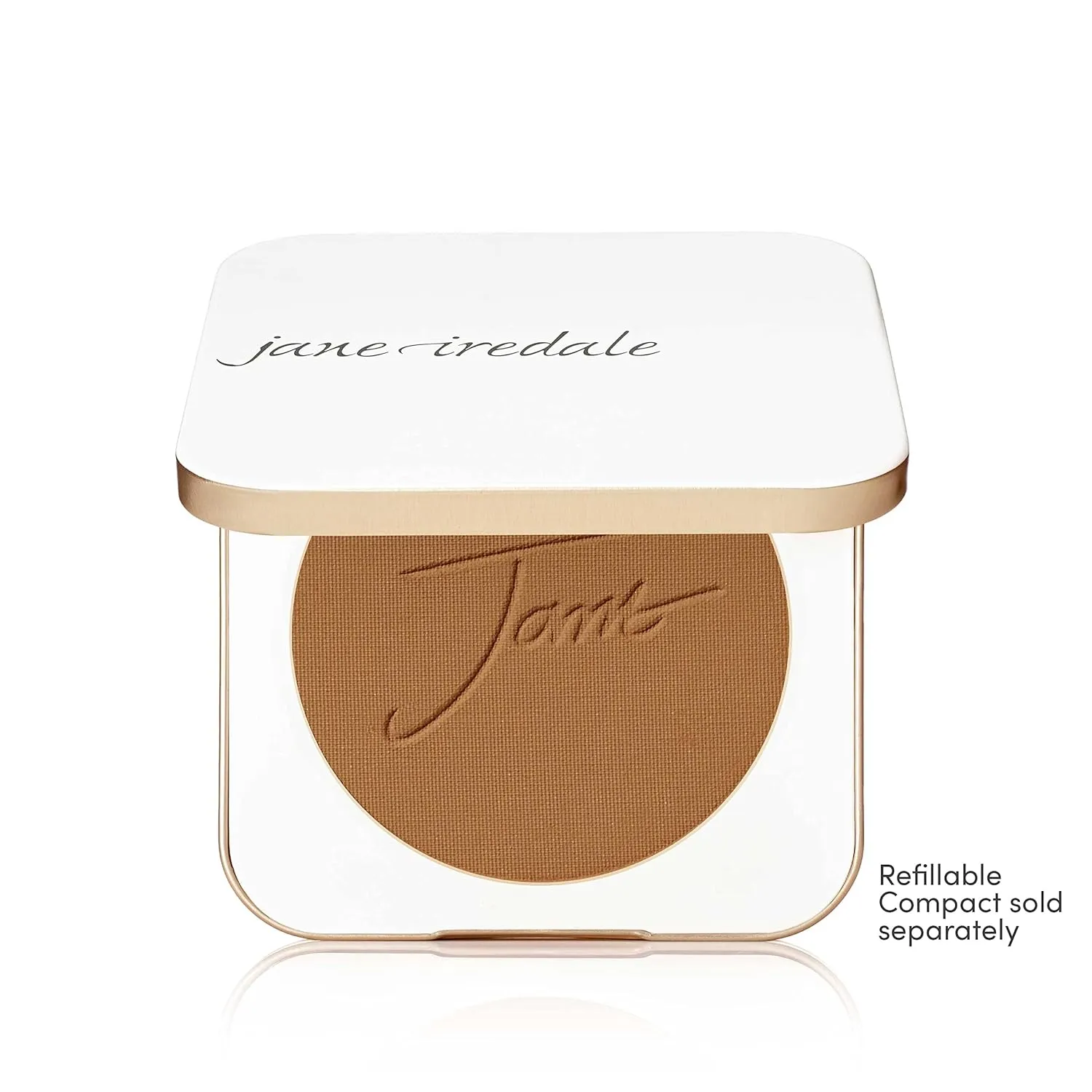 jane iredale PurePressed Base Mineral Foundation Refill or Refillable Compact Set| Semi Matte Pressed Powder with SPF | Talc Free, Vegan, Cruelty-Free