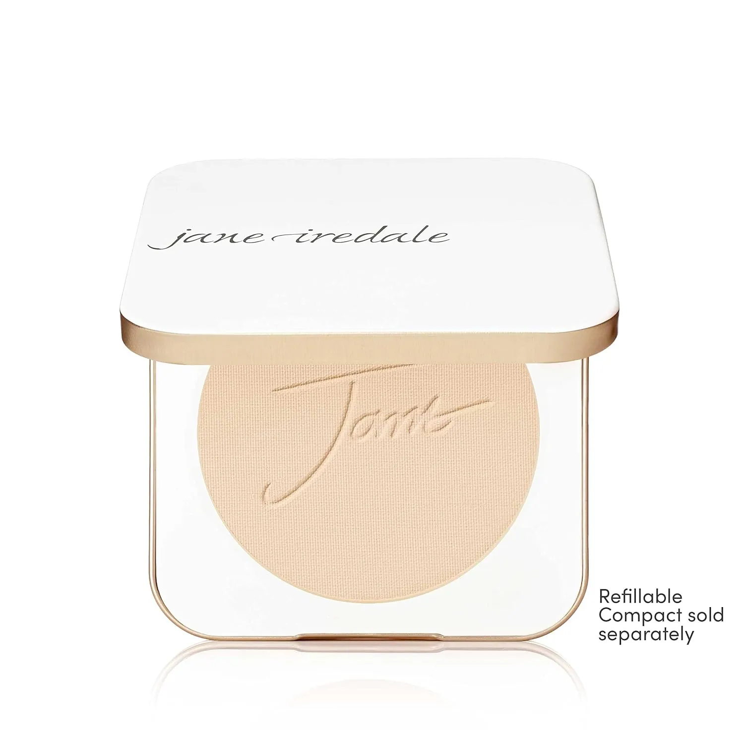 jane iredale PurePressed Base Mineral Foundation Refill or Refillable Compact Set| Semi Matte Pressed Powder with SPF | Talc Free, Vegan, Cruelty-Free