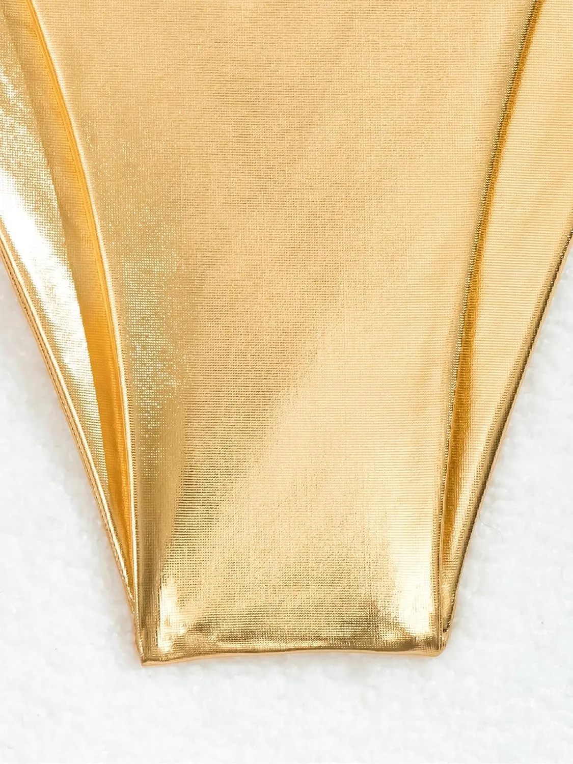 JAZARA Womens Metallic Bikini Set String Triangle Sexy Two Piece Swimsuit Bathing Suit