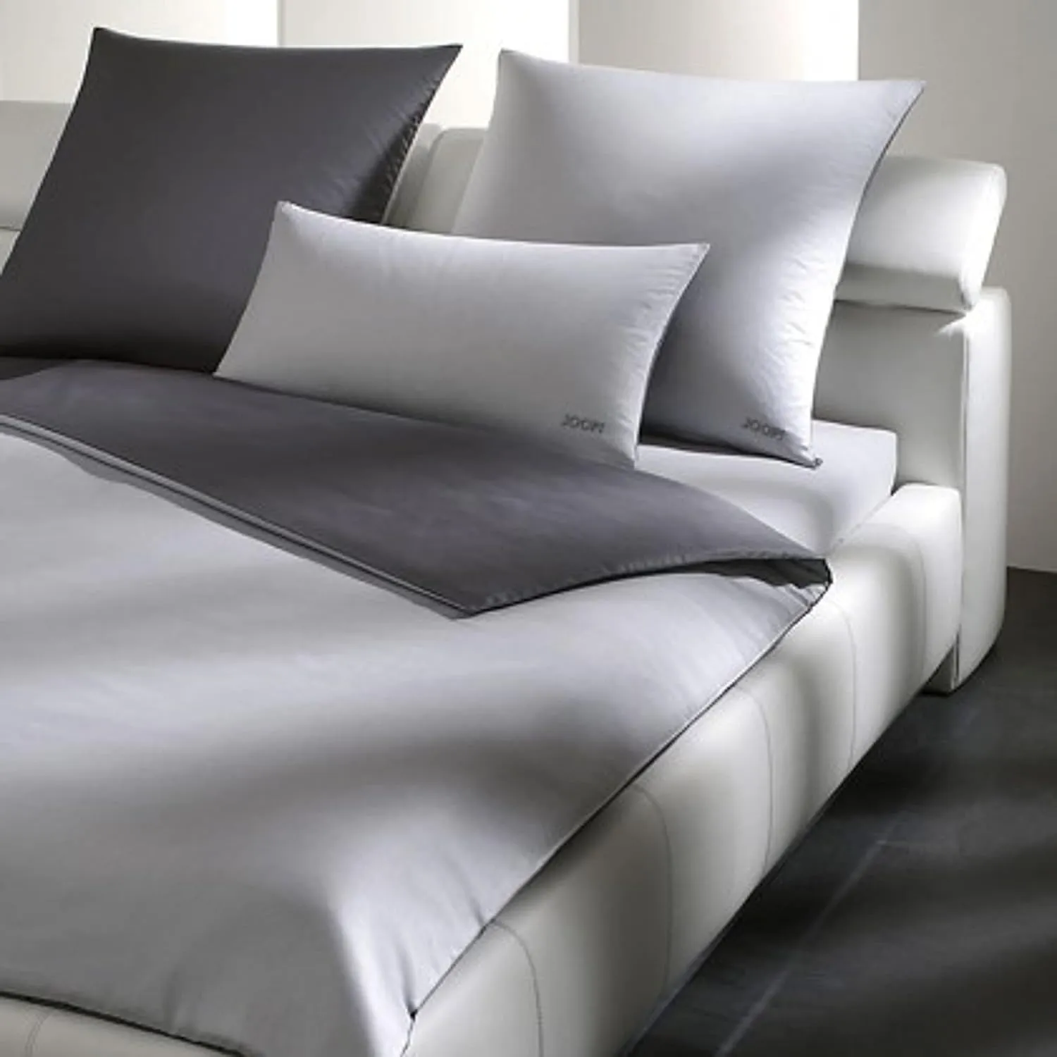 Joop! Bed Linen Micro Pattern 4040 Silver - 09 80 x 80 cm - 155 x 220 cm