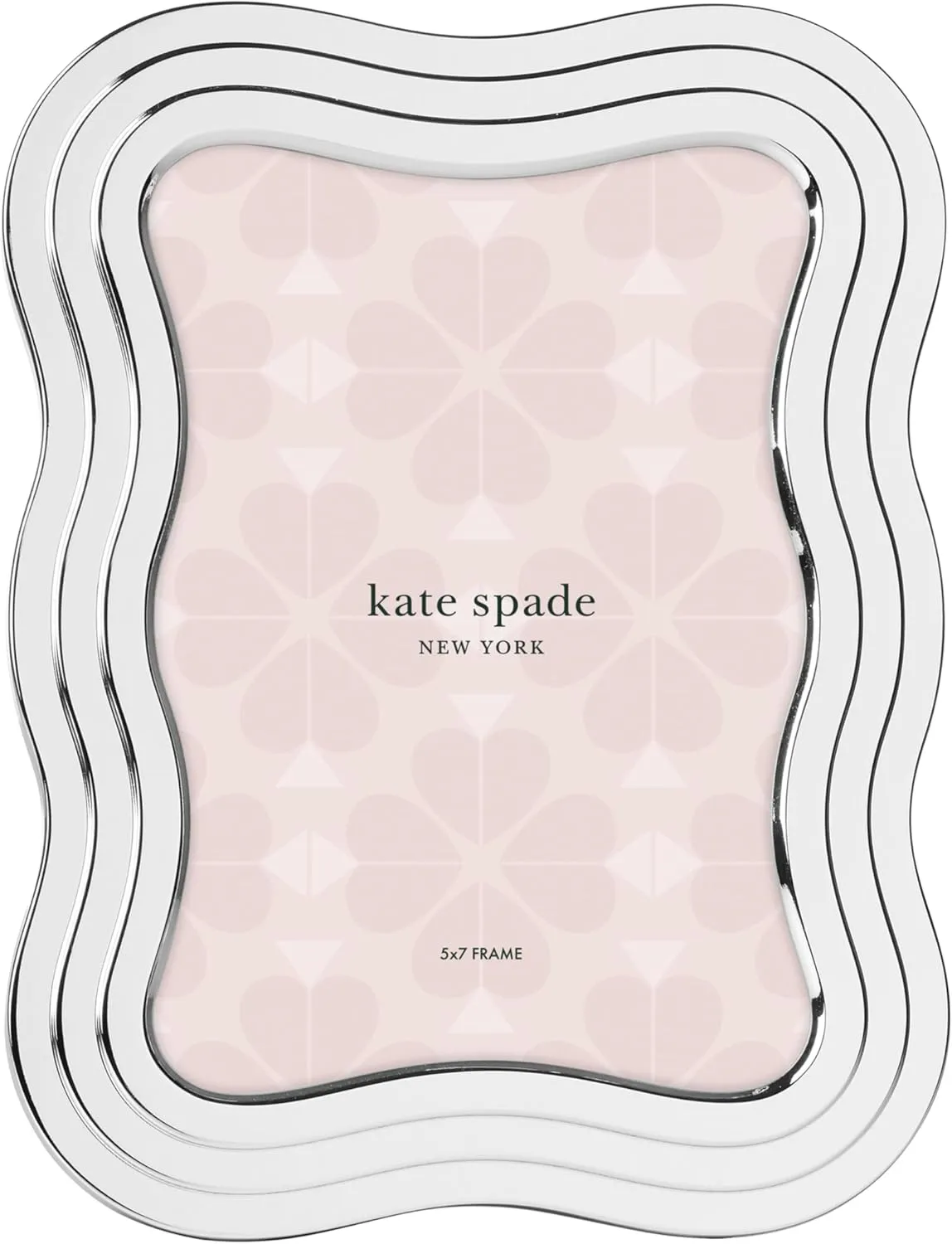 kate spade new york South Street 5' x 7' Silver Wavy Frame