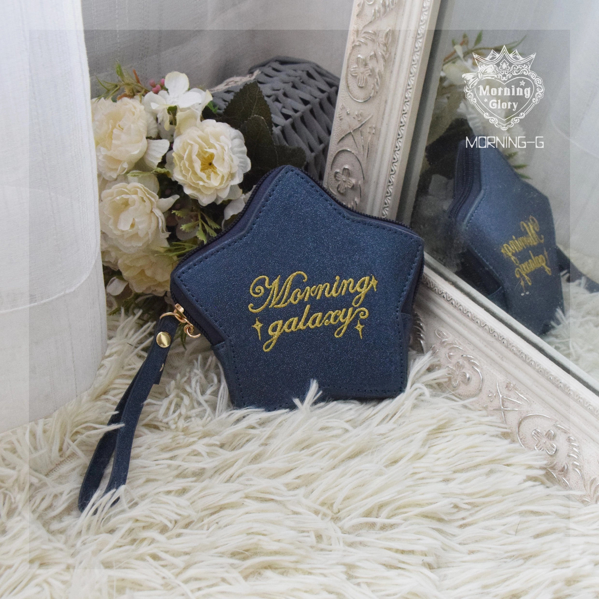 Kawaii Fashion Golden Silver Five-pointed Star Coin Purse