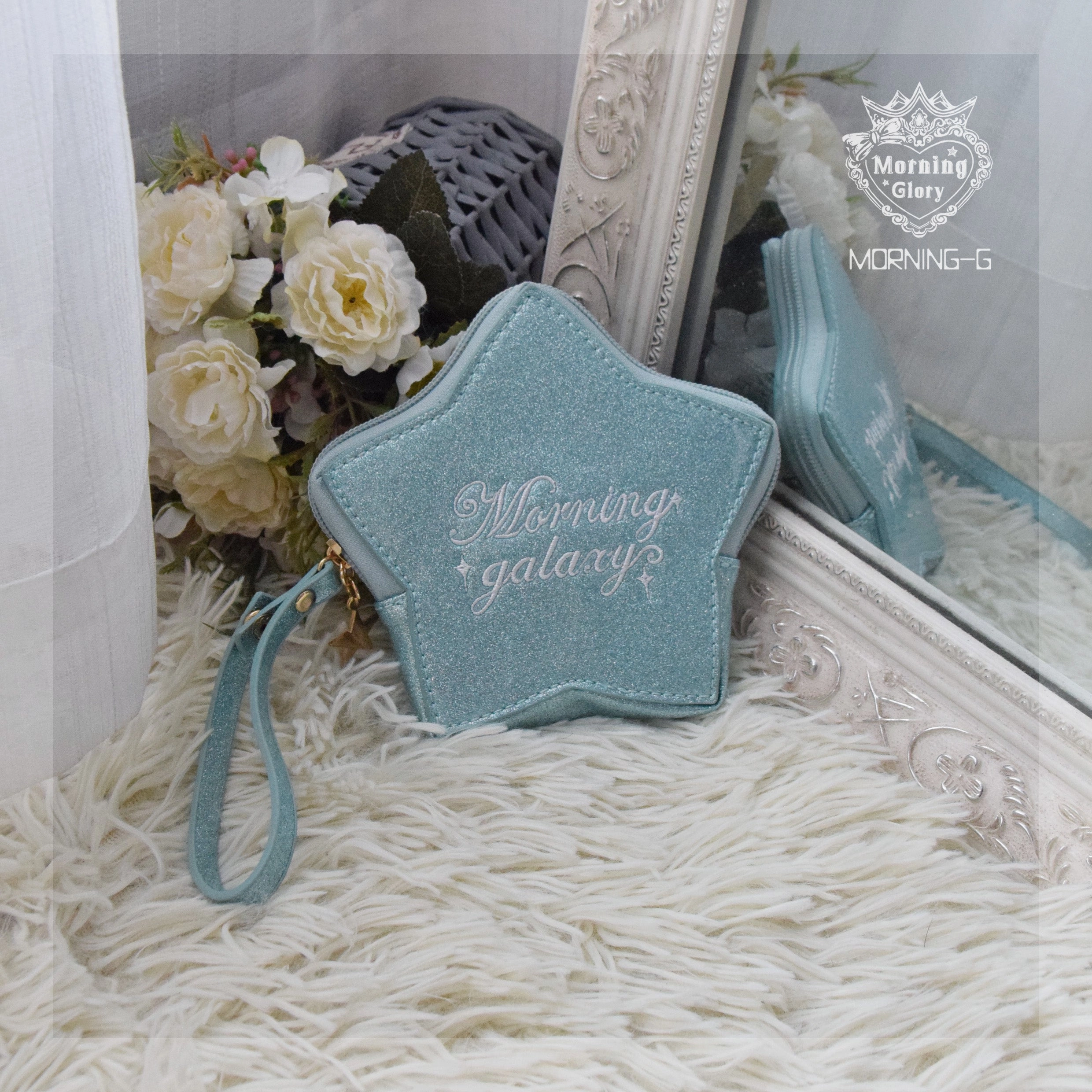 Kawaii Fashion Golden Silver Five-pointed Star Coin Purse