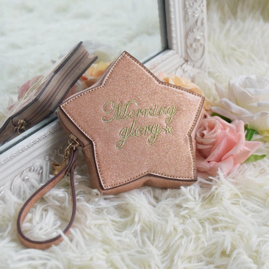 Kawaii Fashion Golden Silver Five-pointed Star Coin Purse