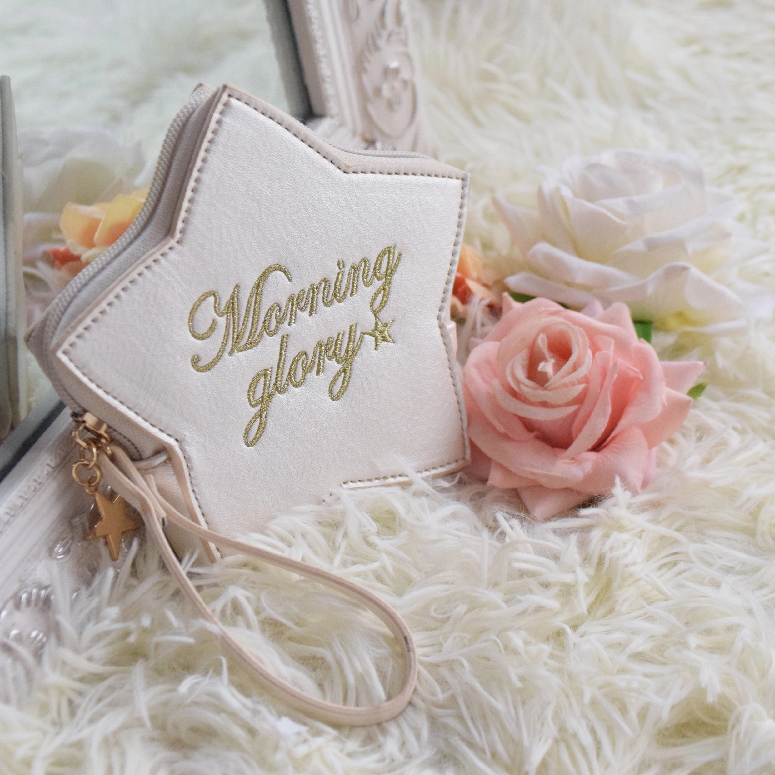Kawaii Fashion Golden Silver Five-pointed Star Coin Purse