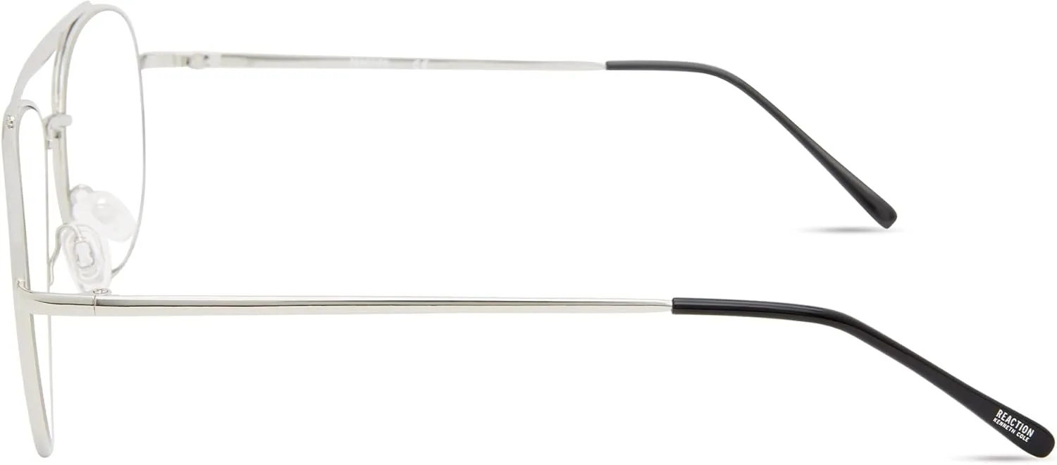 Kenneth Cole REACTION Kc1511-b Teardrop Blue Light Blocking Eyewear Frames