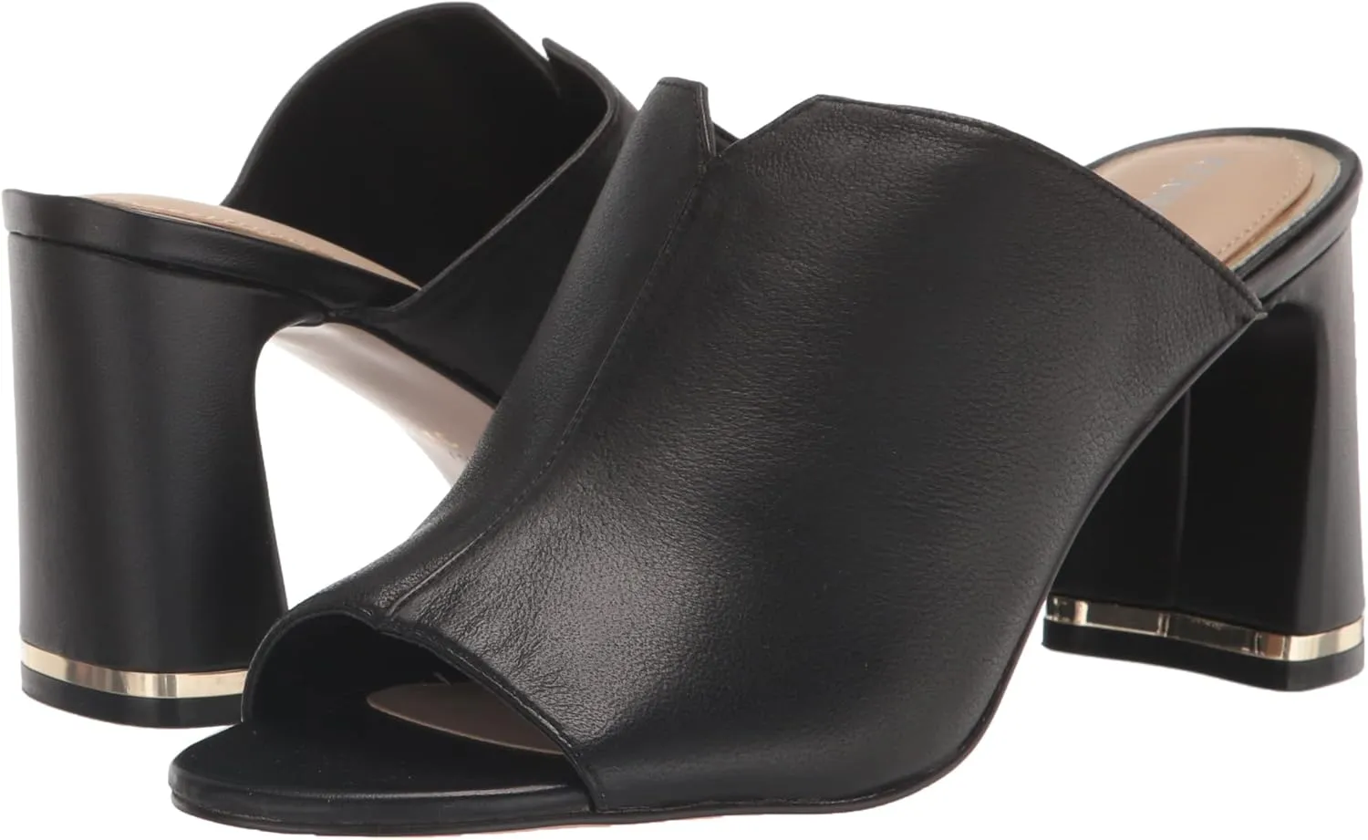 Kenneth Cole Women's Amelia Flare Mule Heeled Sandal
