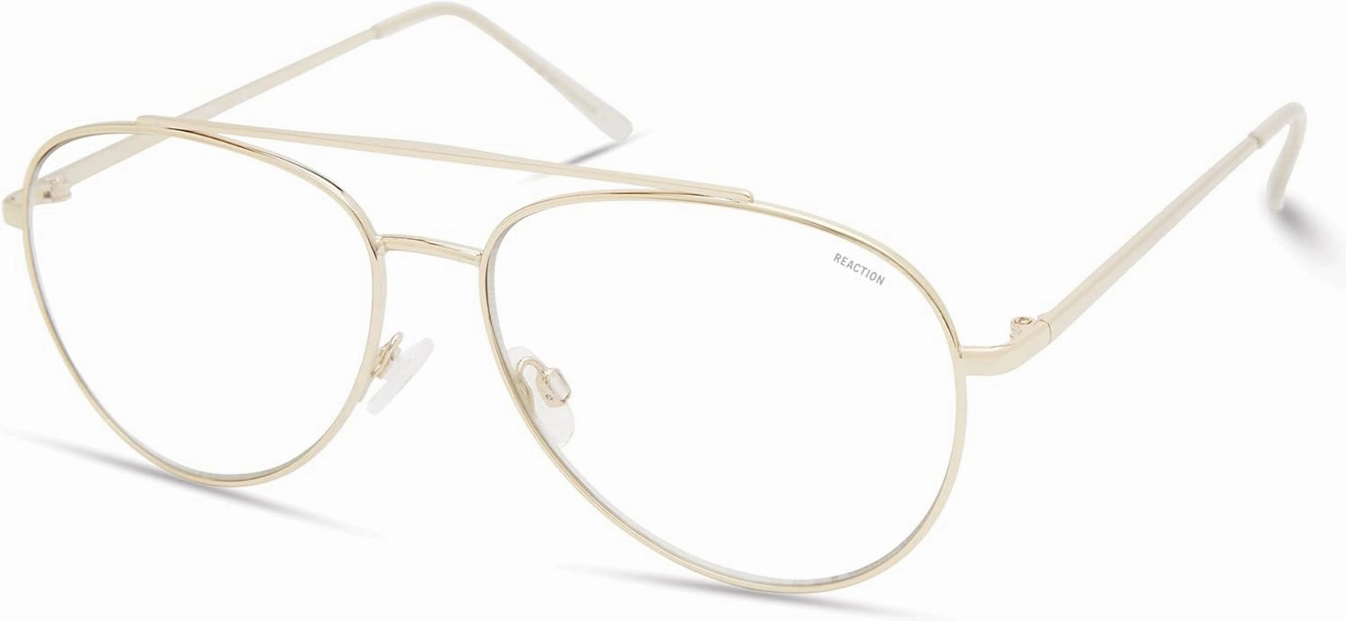 Kenneth Cole REACTION Kc1511-b Teardrop Blue Light Blocking Eyewear Frames