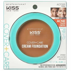 Kiss New York Cover Care Cream Foundation-12 Color