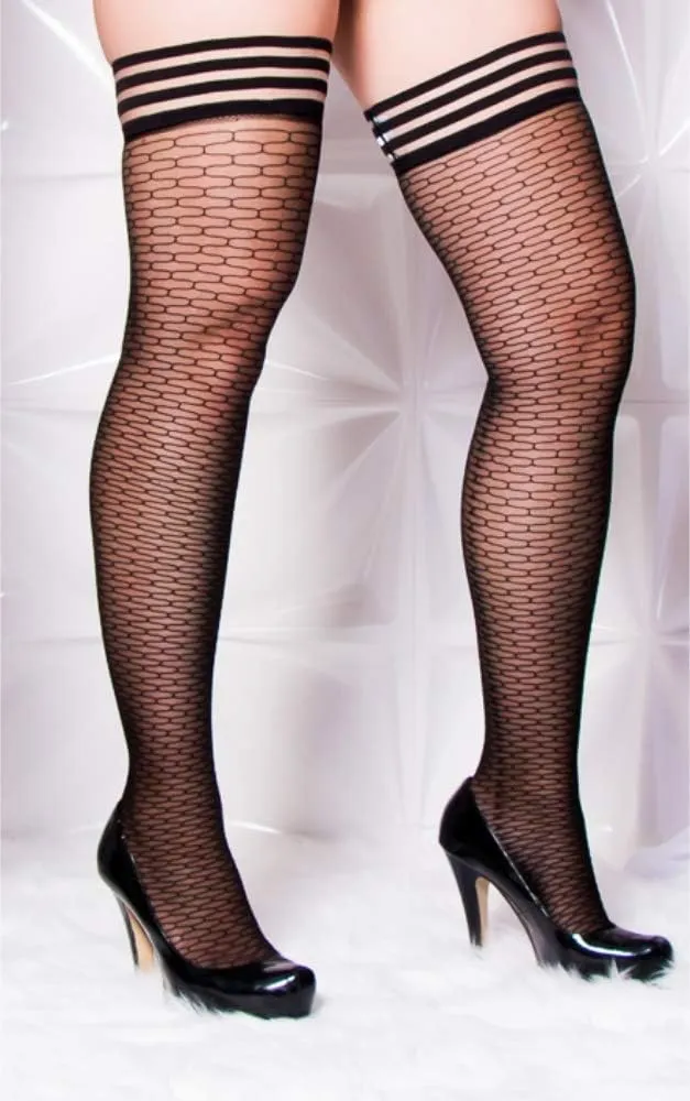 Kix'ies Thigh High Stockings for Women | Maternity Lingerie - Maternity Pantyhose
