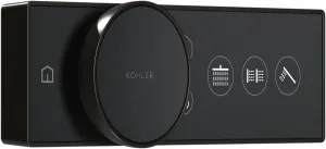KOHLER 28214-BL Anthem Shower Digital Control for Personalized Shower Experience with Eco-Mode & Adjustable Dial, Matte Black