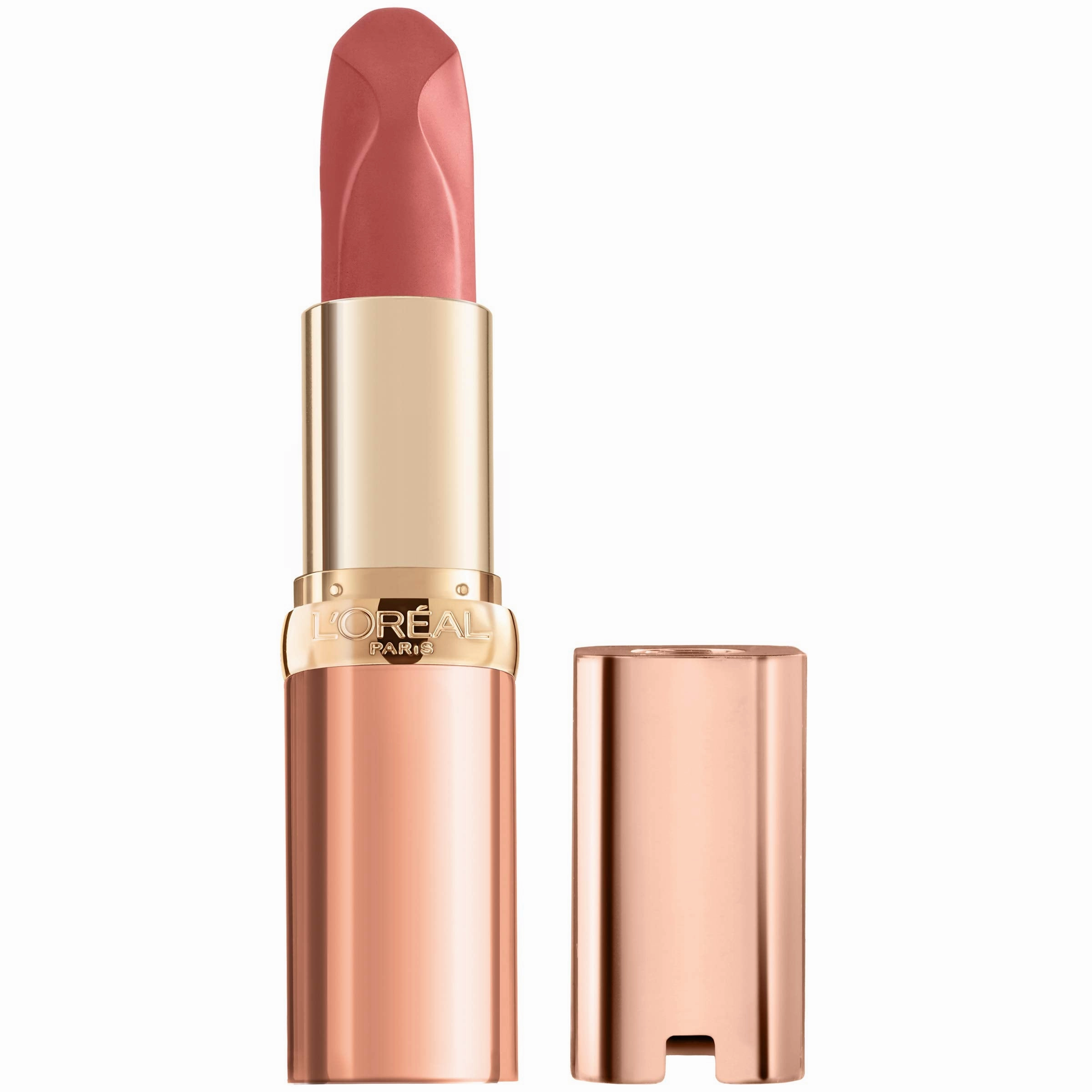 L'Oreal Paris Colour Riche Les Nus Lipstick, Nu Impertinent, 0.13 Oz.
