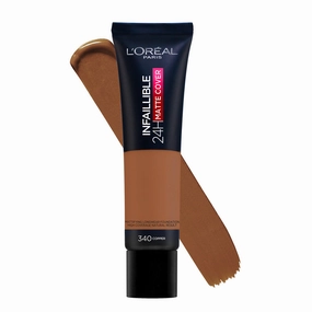 L'Oreal Paris Infallible Matte Cover  Foundation 340  Copper-784523