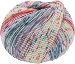 Lana Grossa Meilenweit 100 Seta Cocoon Yarn, #3361 Multi