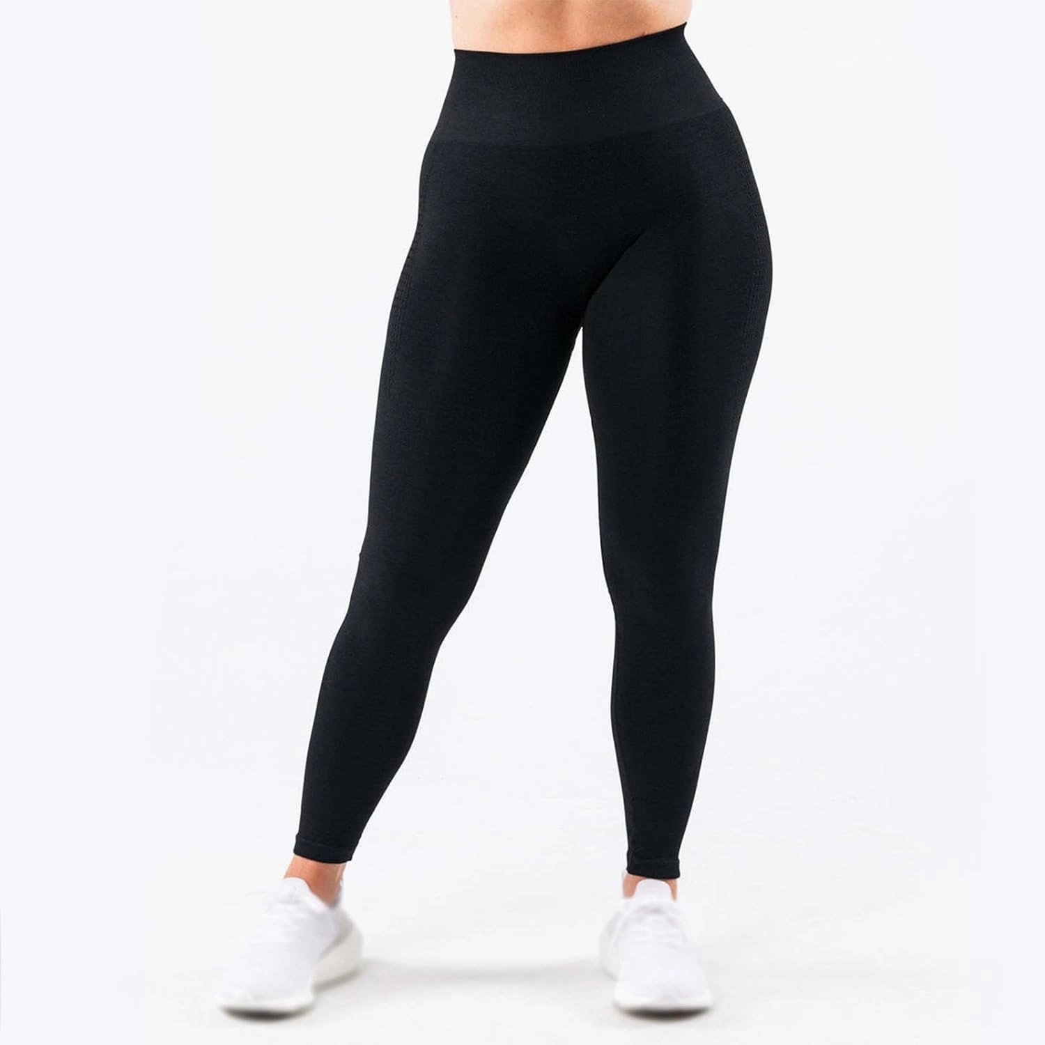 Leggings for Women Tummy Control Elastic High Waisted Yoga Pants Soft Scrunch Butt Lift Seamless Pull On Workout Tights