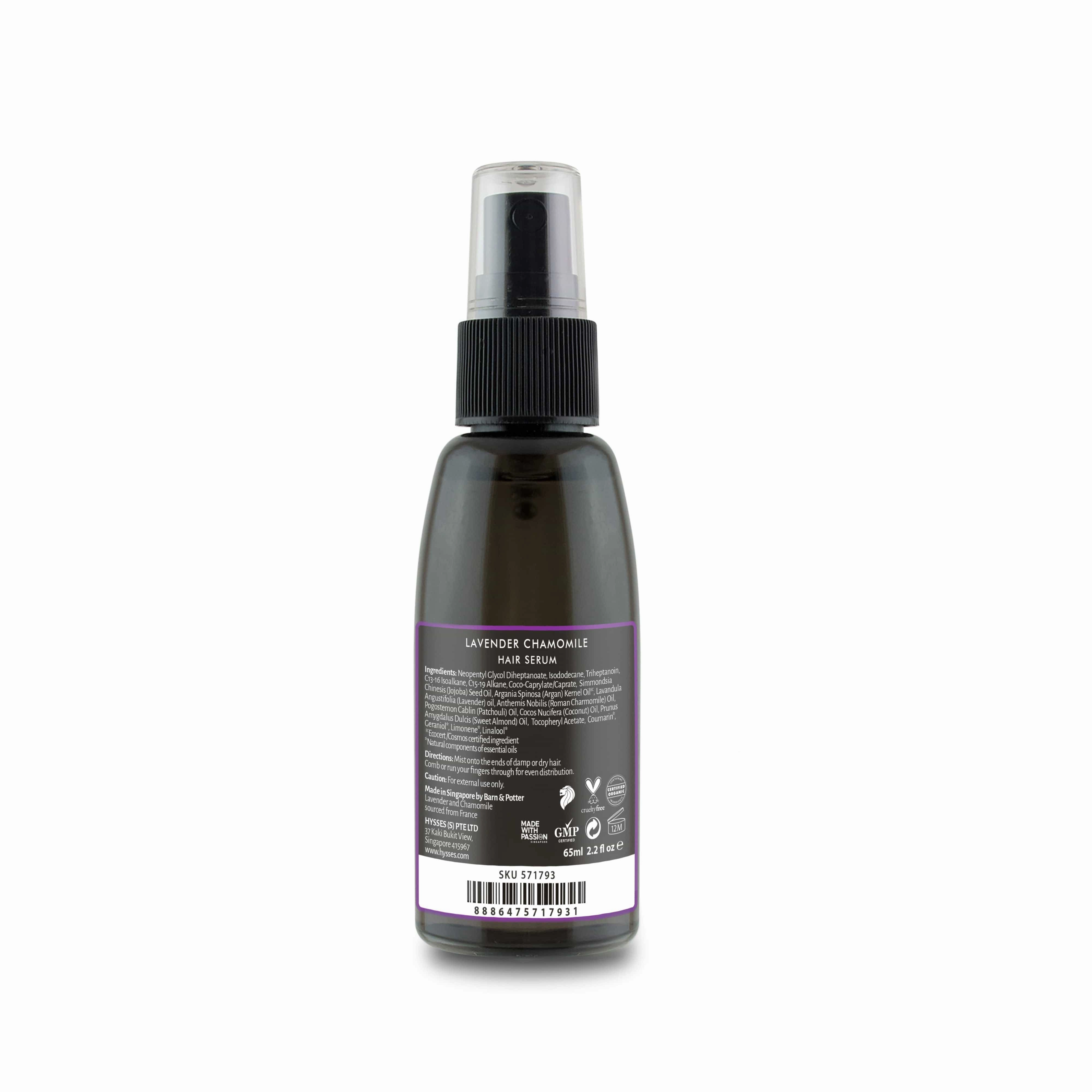 Lightweight Hair Serum Lavender Chamomile