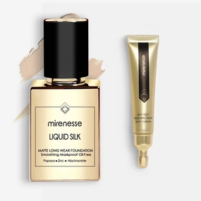 Liquid Silk Matte Foundation   Rich Girl Glow 2pce Kit SPF25