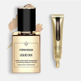 Liquid Silk Matte Foundation   Rich Girl Glow 2pce Kit SPF25