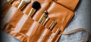 Long Series 5pcs Makeup Brush Set – Black Case