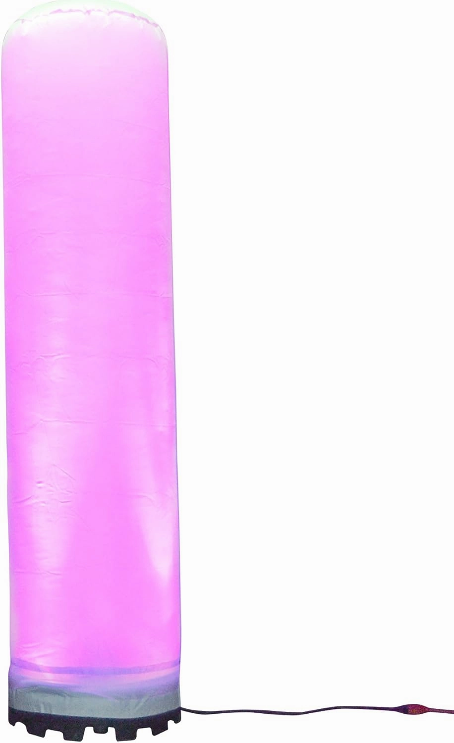 LookOurWay LED Pillar Glow in the Dark Air Dancers Inflatable Tube Man Complete Set with Blower, 6-Feet, White