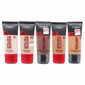 Loreal Infallible Pro - Matte 24HR Foundation Assorted - Liquidation 10 Units (LIPMF8)
