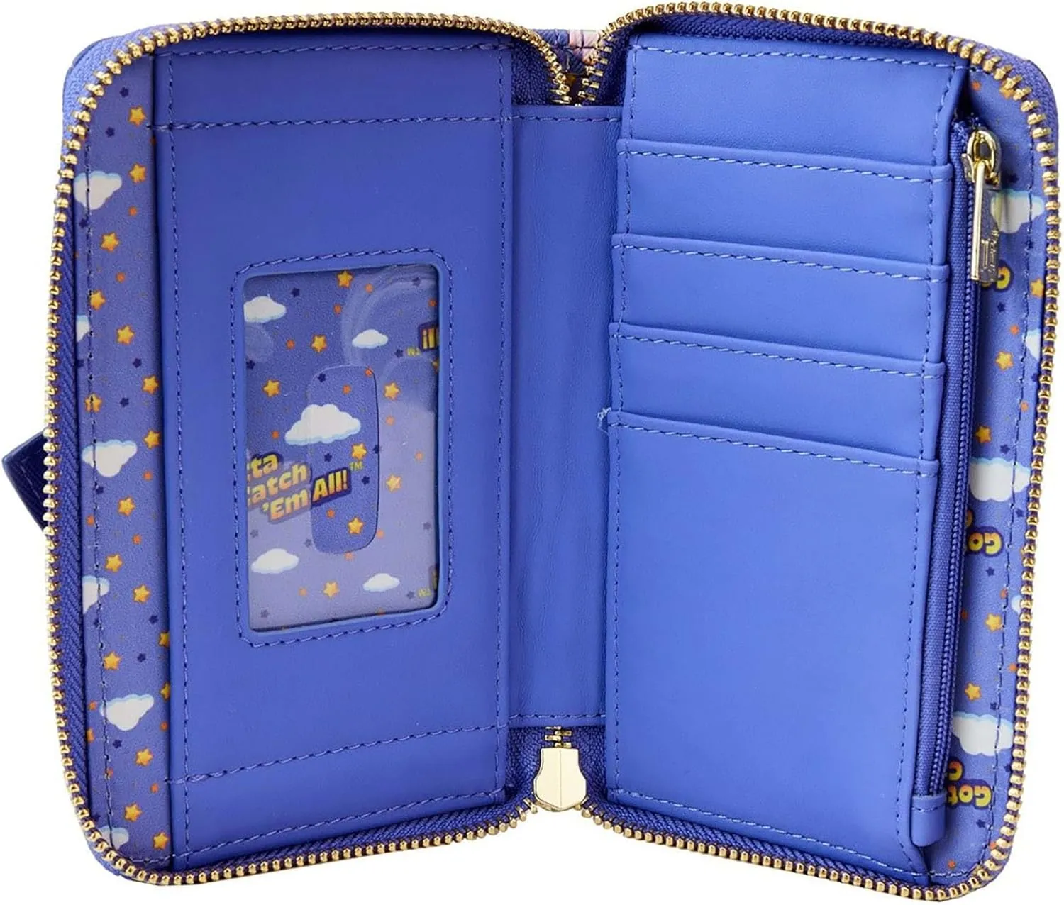 Loungefly Scooby Doo Psychedelic Monster Chase Glow in the Dark Flap Wallet