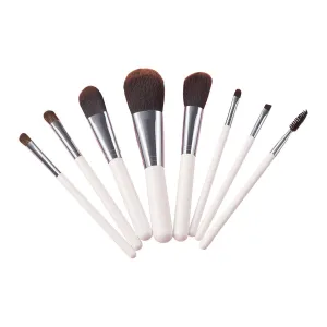 Makeup Brush Advanced Synthetic Concealer Foundation Powder Eyeshadow Makeup Brush Cosmetics Eyebrow Eyeshadow Powder Lip Gloss Brush 8 Pack Blending Brushes