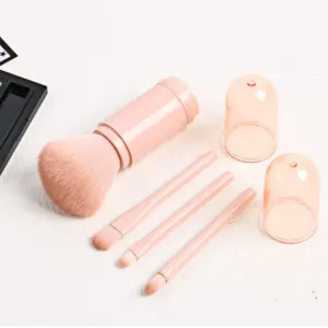 Makeup brush set, including loose powder brush, large eye shadow, small eye shadow, high halo dye brush, imported German BASF fiber bristles, soft, comfortable and not pungent