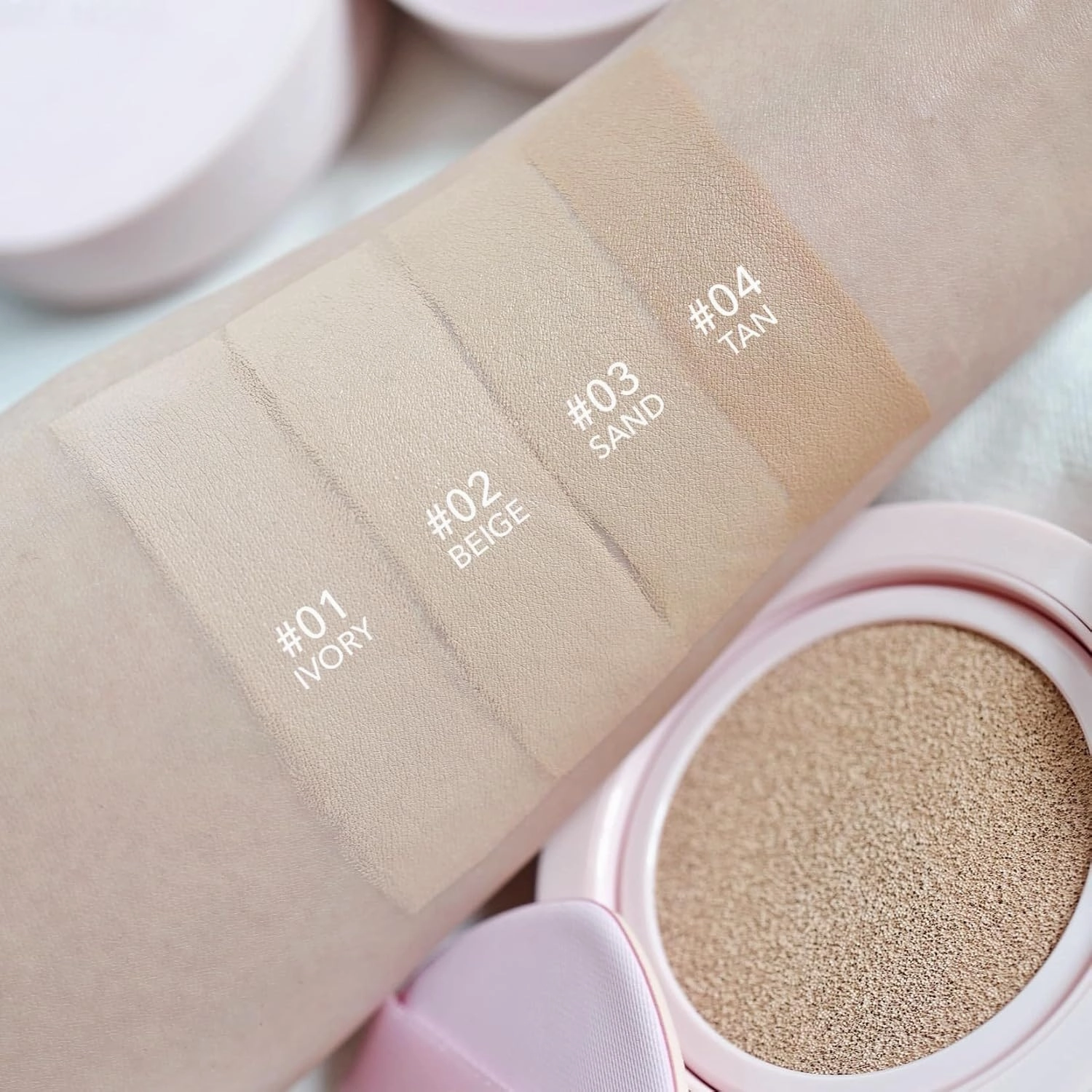 MakeupxSewa Cushion Glassy Matte Retouch for Natural Look, 4 shade (02-BEIGE, 15g)