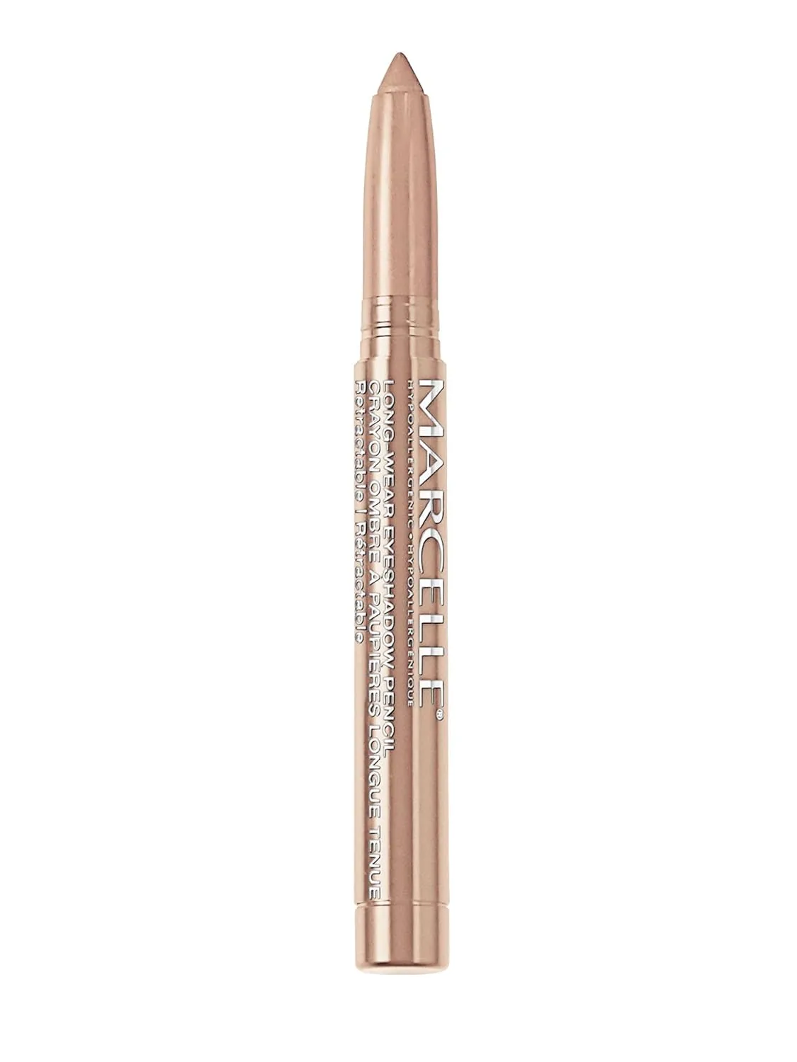 Marcelle Long-Wear Eyeshadow Pencil, Gold Star, Hypoallergenic and Fragrance-Free, 0.05 oz