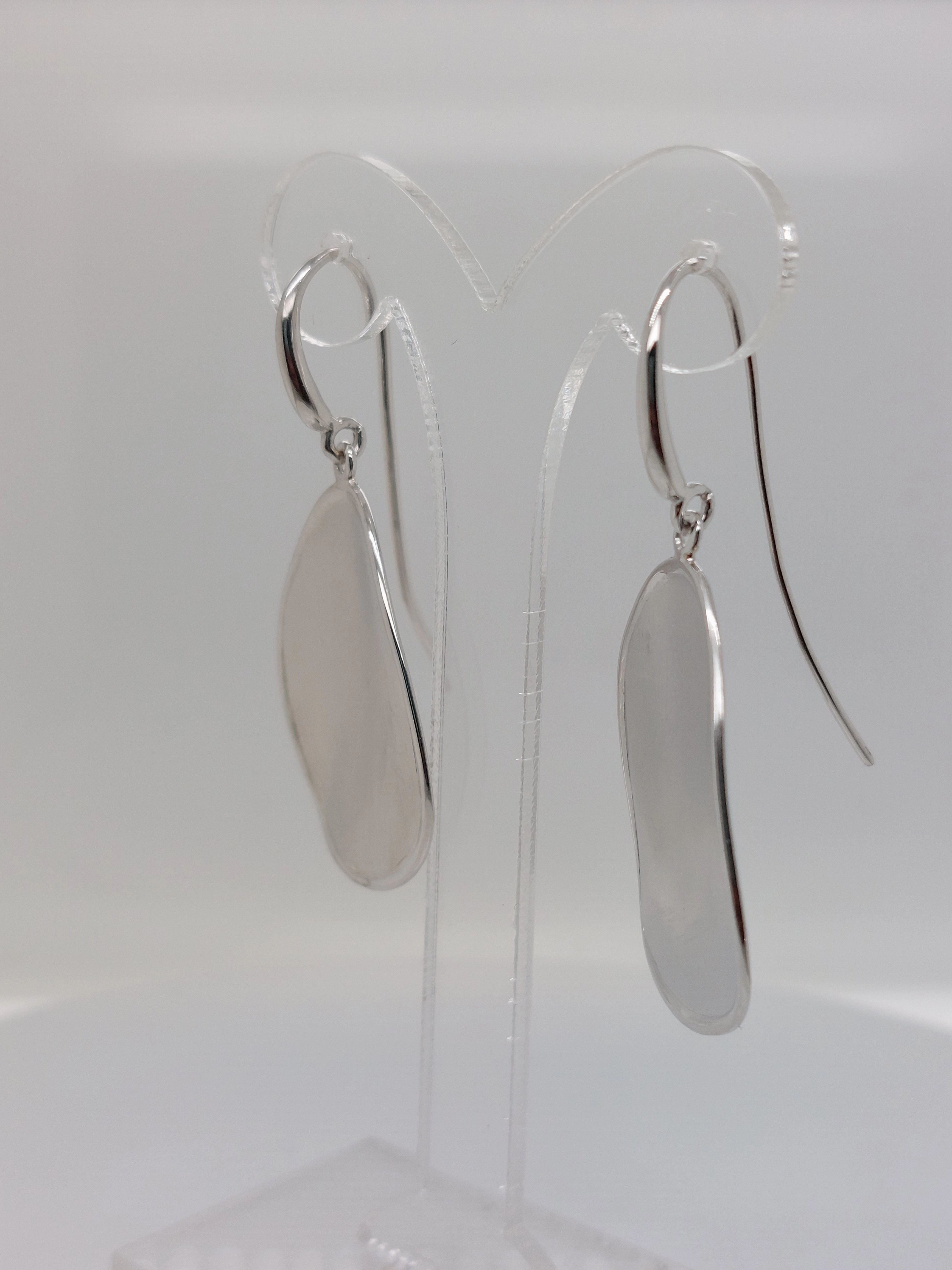Matte Pear Shaped Earrings