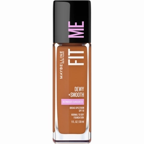 Maybelline Fit Me Dewy & Smooth Luminous Liquid Foundation - 360 Mocha