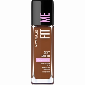 Maybelline Fit Me Dewy & Smooth Luminous Liquid Foundation - 375 Java