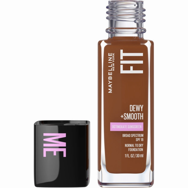 Maybelline Fit Me Dewy & Smooth Luminous Liquid Foundation - 375 Java