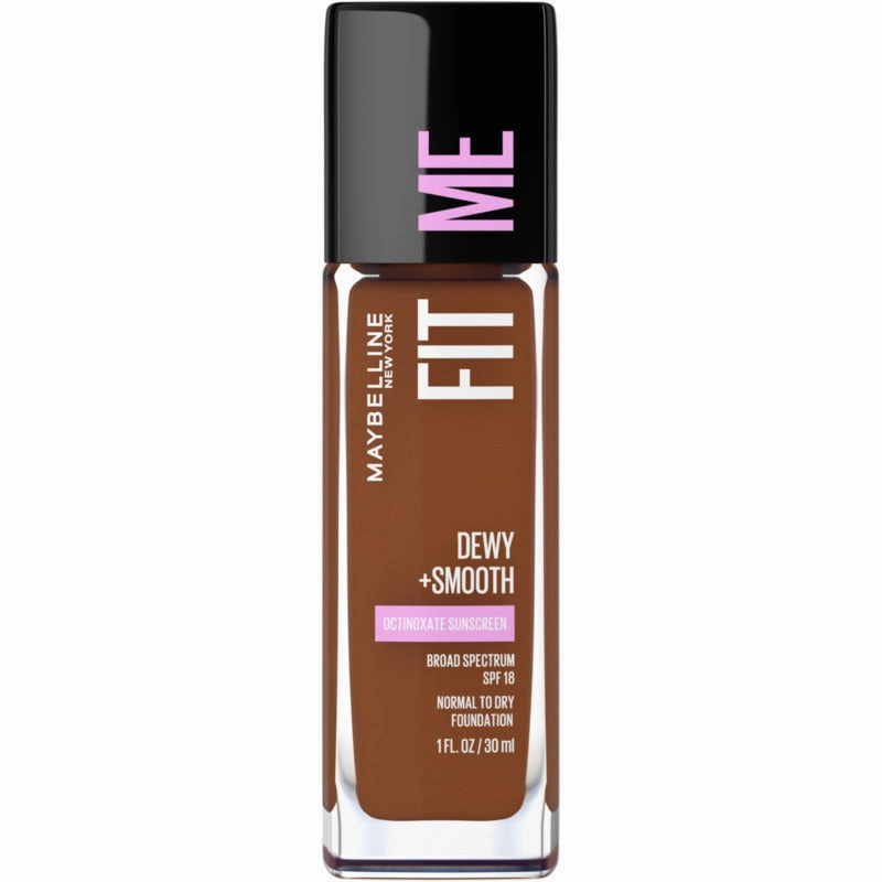 Maybelline Fit Me Dewy & Smooth Luminous Liquid Foundation - 375 Java