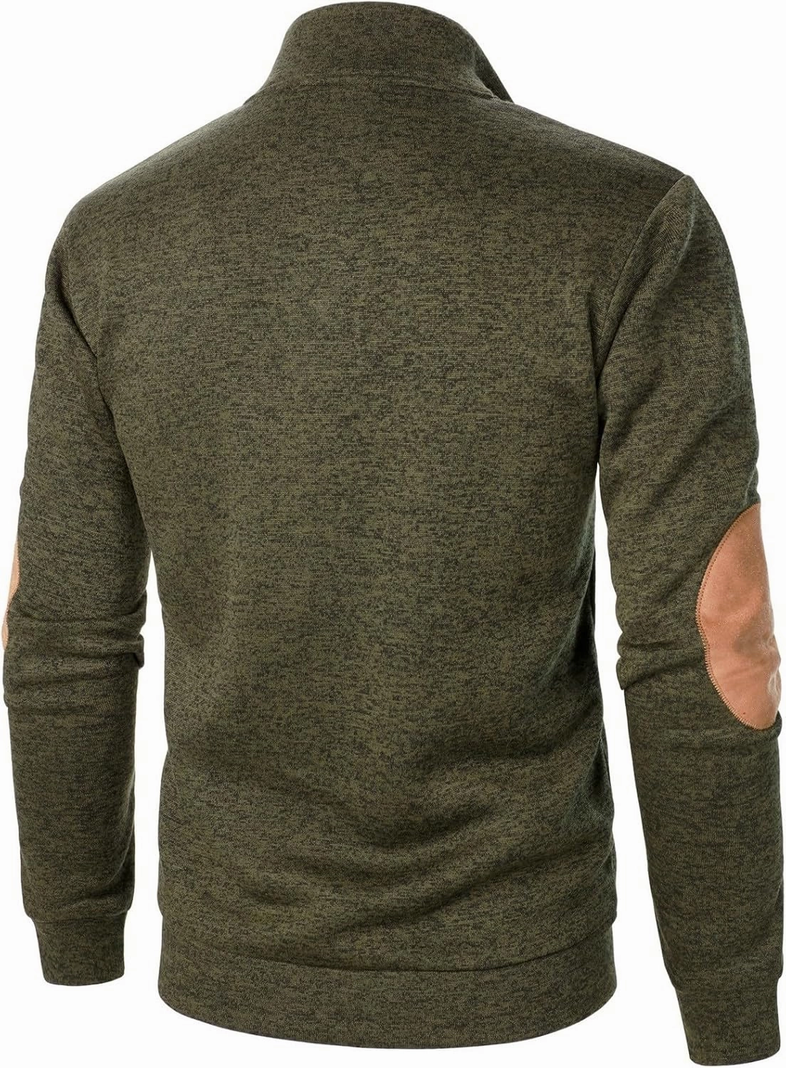 Men's Casual Pullover Sweatshirt 1/4 Button Down Stand Collar Slim Fit Long Sleeve Tops Lightweight Tactical Sweater