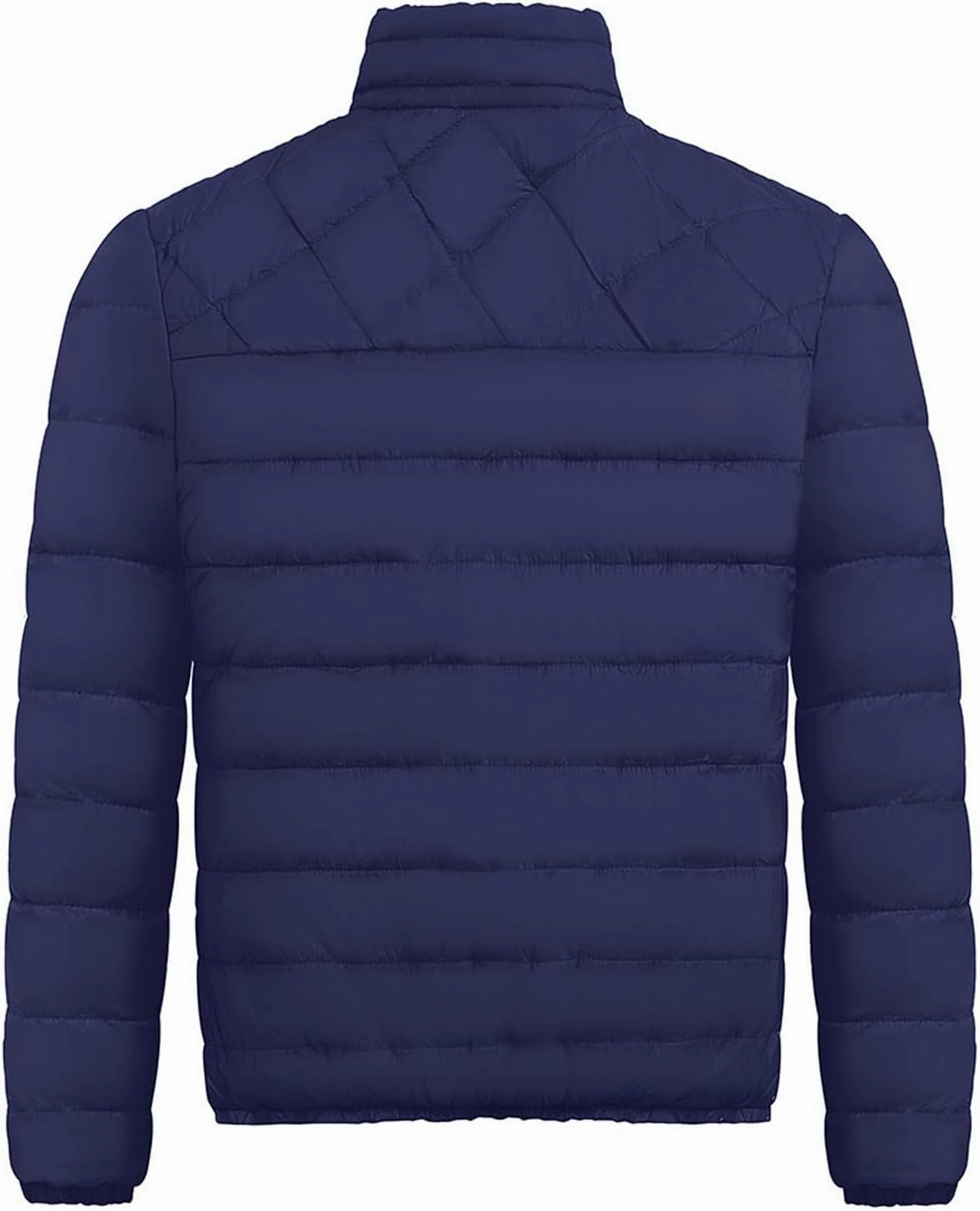 Men'S Down Jackets & Coats Zip Up With Hood Heated Plain Winter Jackets Thick Thermal Windproof Outwear