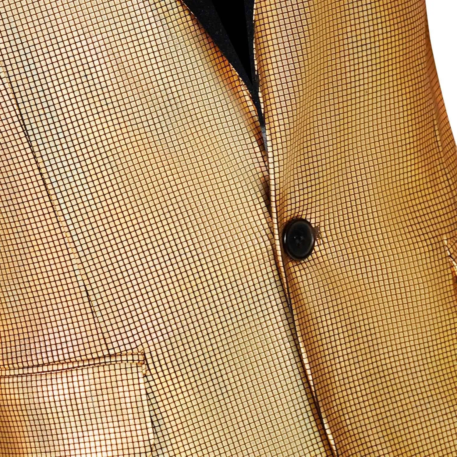 Men's 70s Disco Jacket Sequin Blazer Shiny Party Prom Outfit