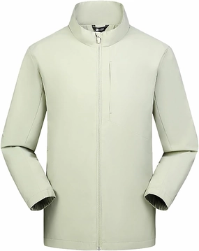 Mens Lightweight Rain Jacket Winter Stand Up Collar Hooded Waterproof Zip Up Windbreaker Outdoor Hiking Warm Jackets