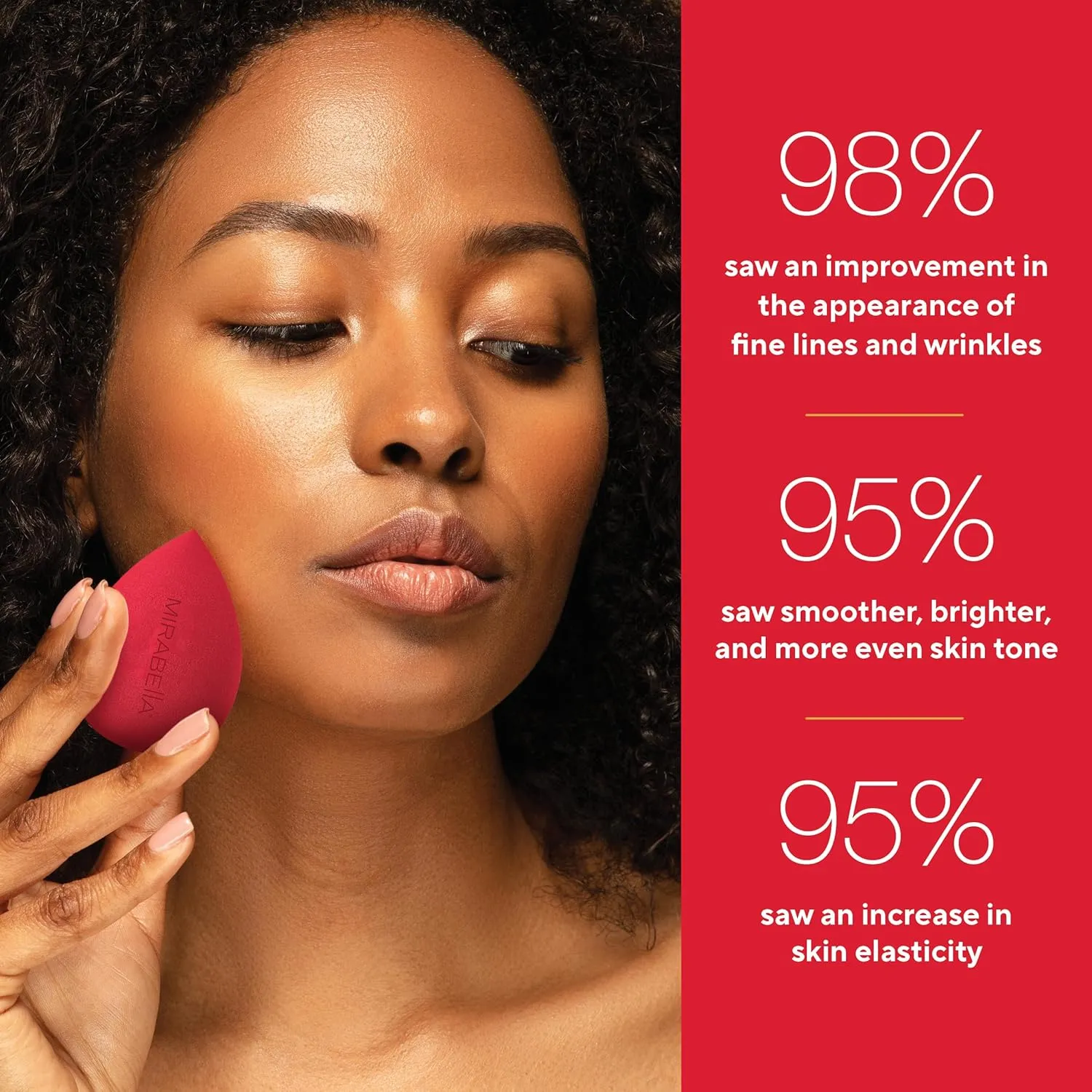 Mirabella Invincible For All HD Liquid Foundation - Anti-Aging Full Coverage Liquid Face Makeup - Moisturizing, Hydrating & Lightweight Foundation for All Skin Types (Deep D220)