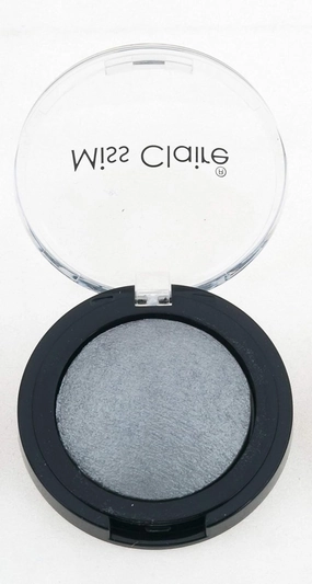 Miss Claire Baked Eyeshadow -19, Silver, 3.5 g
