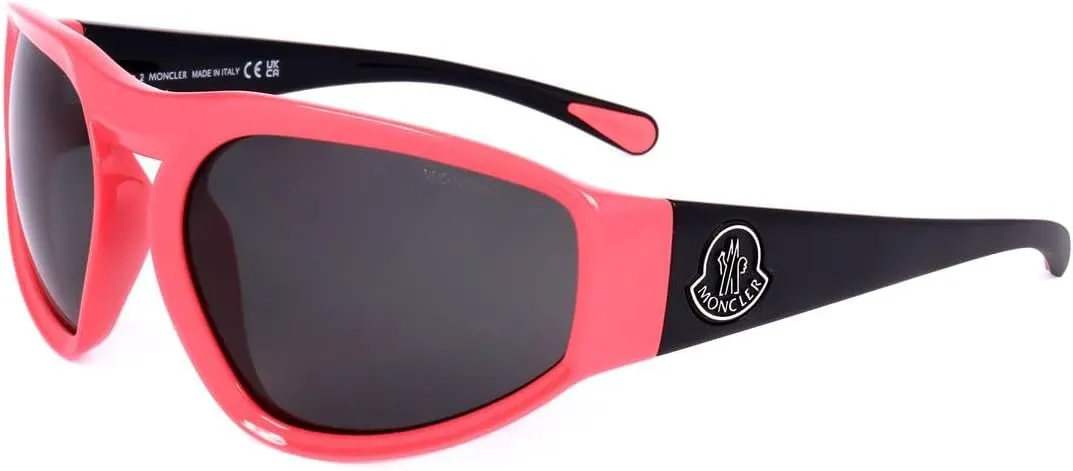 Moncler Sunglasses ML 0248 Pentagra 75A Magenta/Smoke Lenses