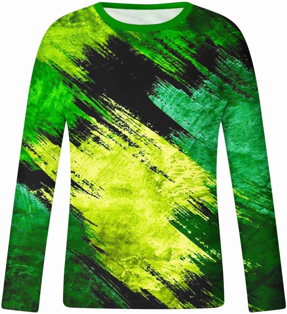 Muscularfit Crewneck Sweatshirt for Men 2024 Fashion Long Sleeve Contrast Color Pullover Blouse Casual Stylish Athletic Shirt