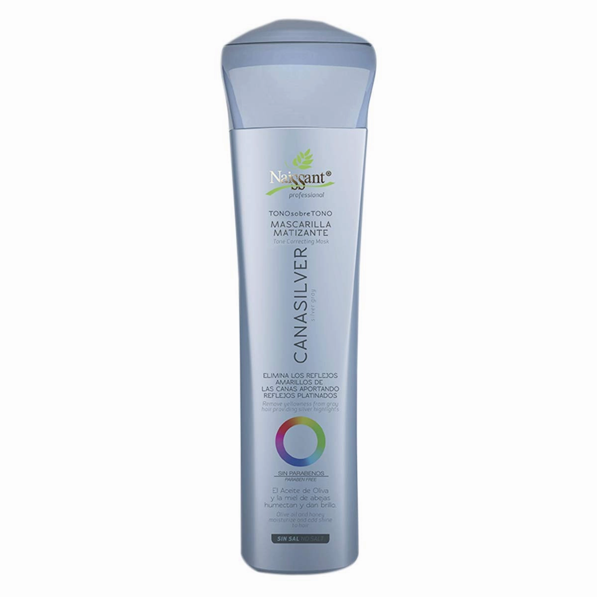 Naissant Icy Cool Blonde Hair Purple Toning Mask | Eliminates Brassiness | Neutralizes Yellow & Orange Tones | Paraben,Ammonia & Sulfate Free | Pro-Vitamin B5, Olive Oil & Honey (Cana Silver) 10.1FlOz