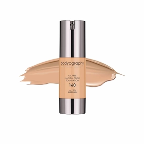Natural Finish Foundation - 160 Medium Neutral by Bodyography for Women - 1 oz Foundation