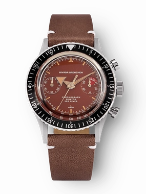 Nivada Grenchen Broad Arrow « Tropical dial » - Manual Men's Automatic Watch