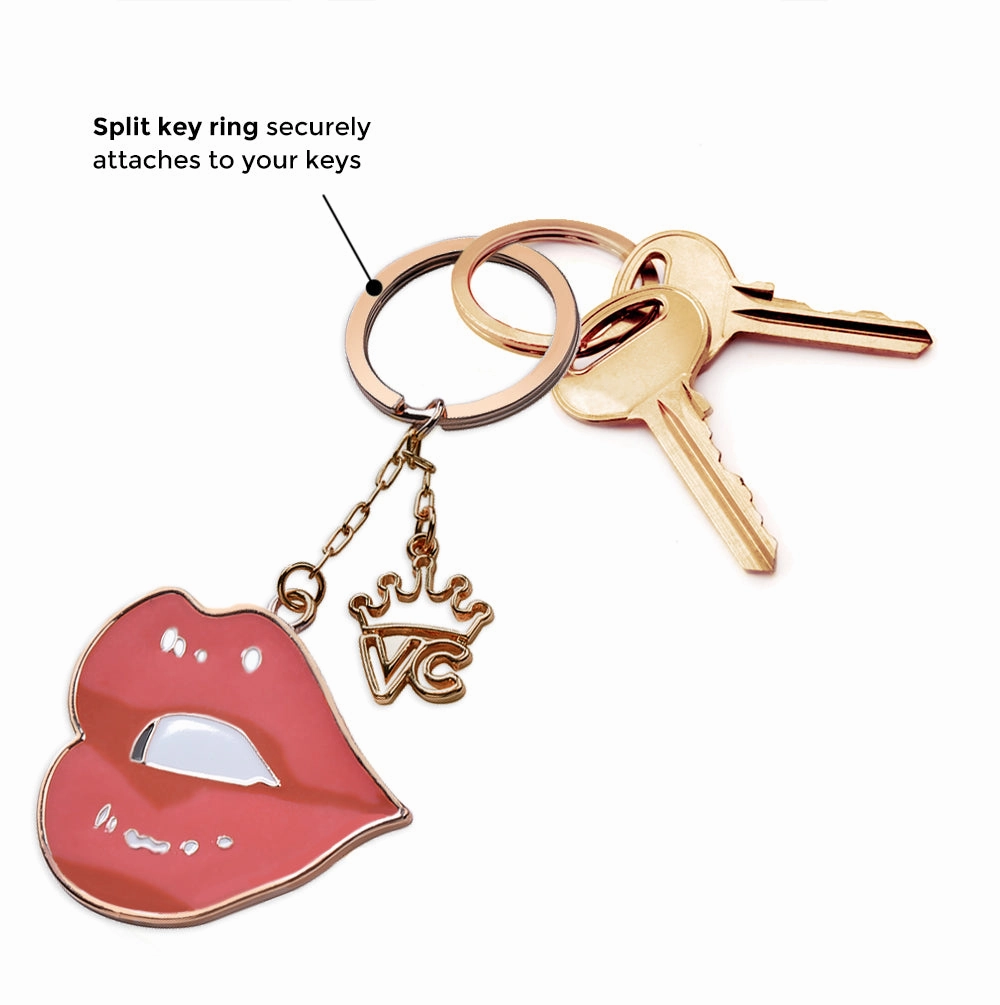 Nude Lips Keychain