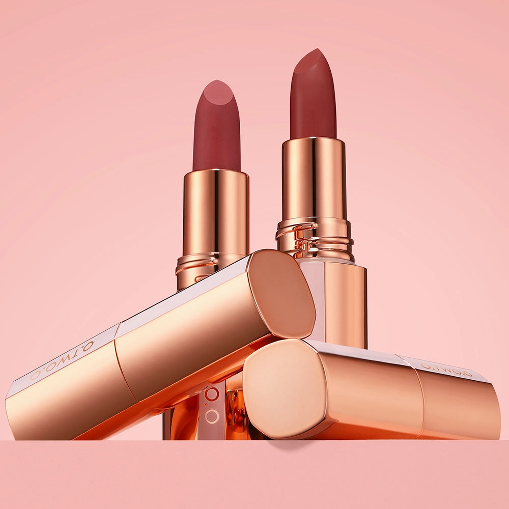 O.TWO.O  Matte Finish Waterproof Long Wear Silky Lipstick Hot Sale in US