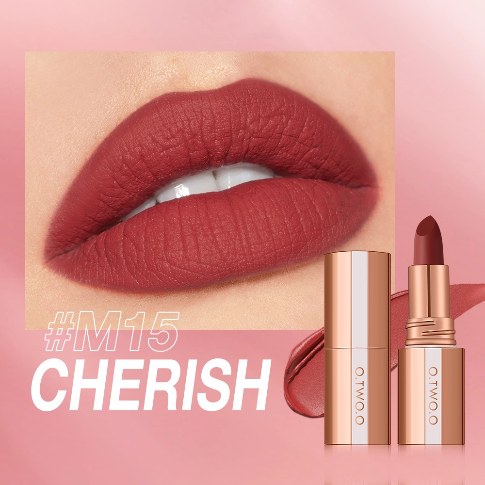 O.TWO.O  Matte Finish Waterproof Long Wear Silky Lipstick Hot Sale in US
