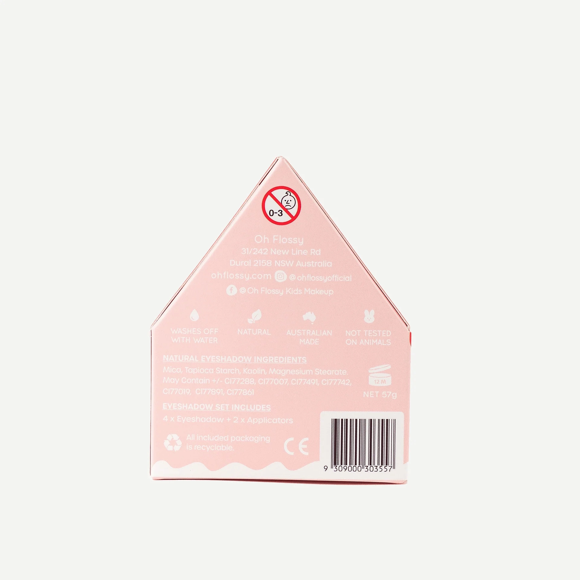 OH FLOSSY - EYESHADOW SET | CHRISTMAS HOUSE